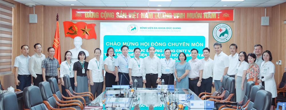 Bệnh viện Đa khoa Đức Giang chính thức đủ điều kiện triển khai Bệnh án điện tử từ ngày 01/10